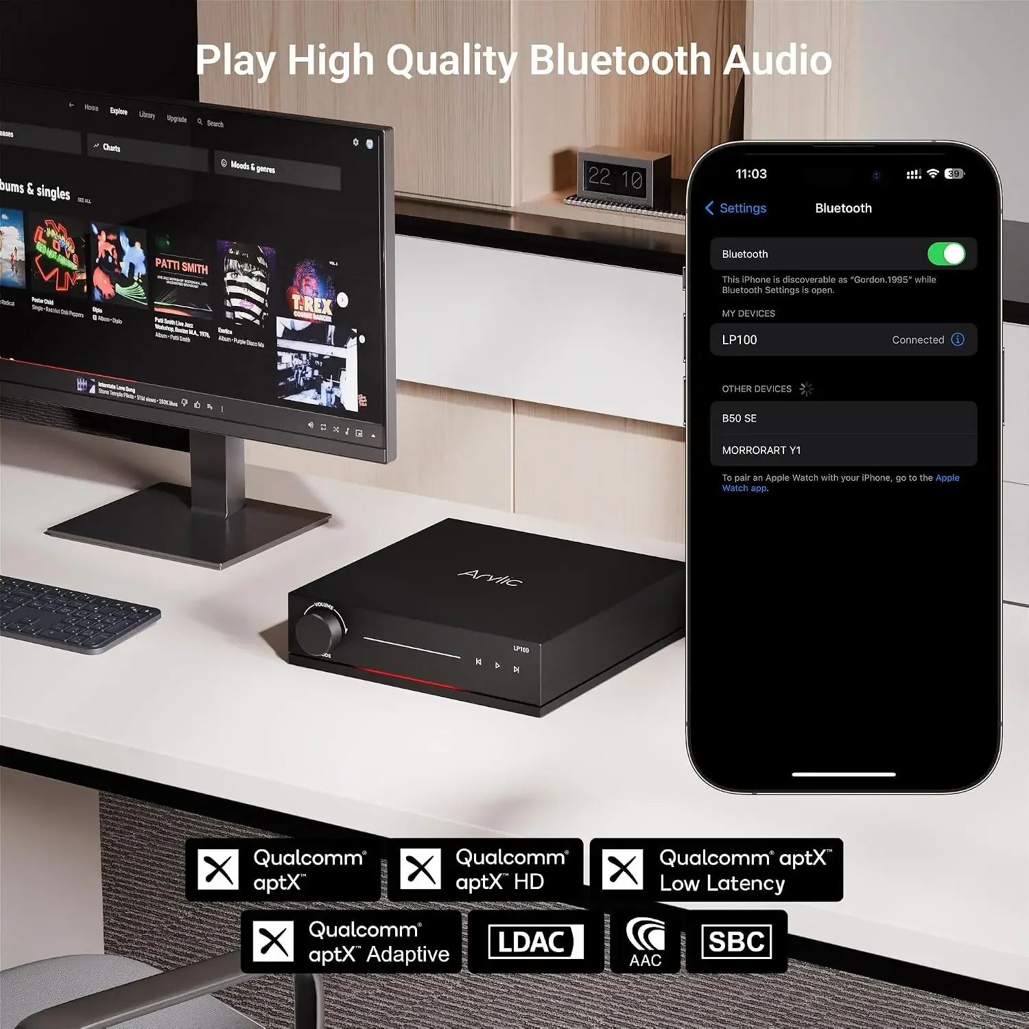 Audio Music Google - Arylic LP100 Wireless Music Streamer Compatible