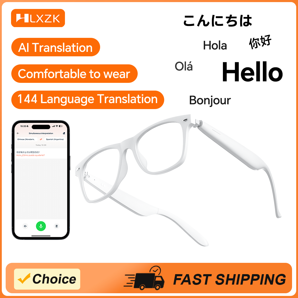 Audio With Music Ai - Business AI Glasses Translator Bluetooth Headphones