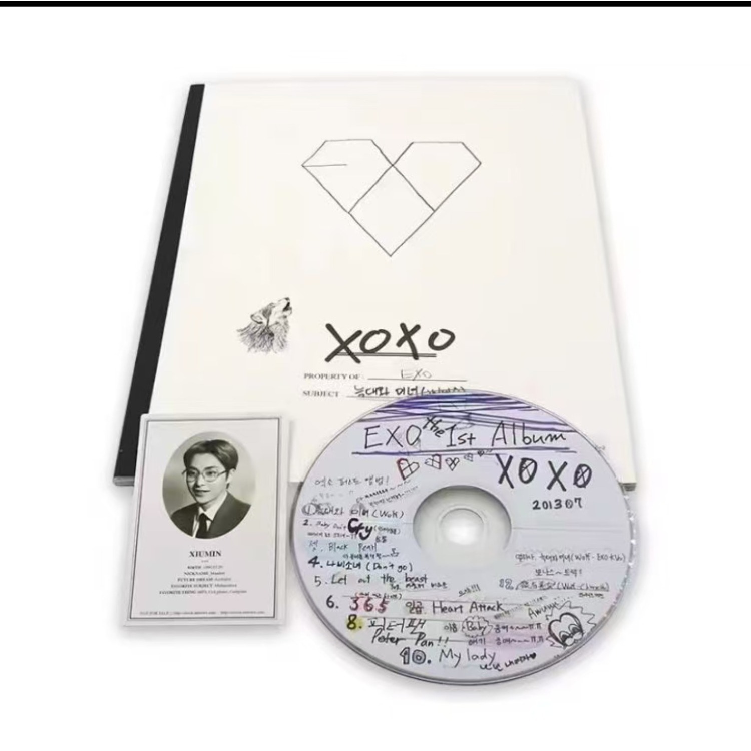 Audio With Music - Korean Pop Vocal Music CD With