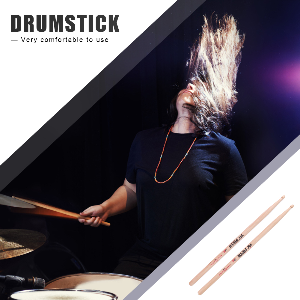 2Pcs Drumsticks 5A/7A Wood Tip - Drum Stick 5A review and price