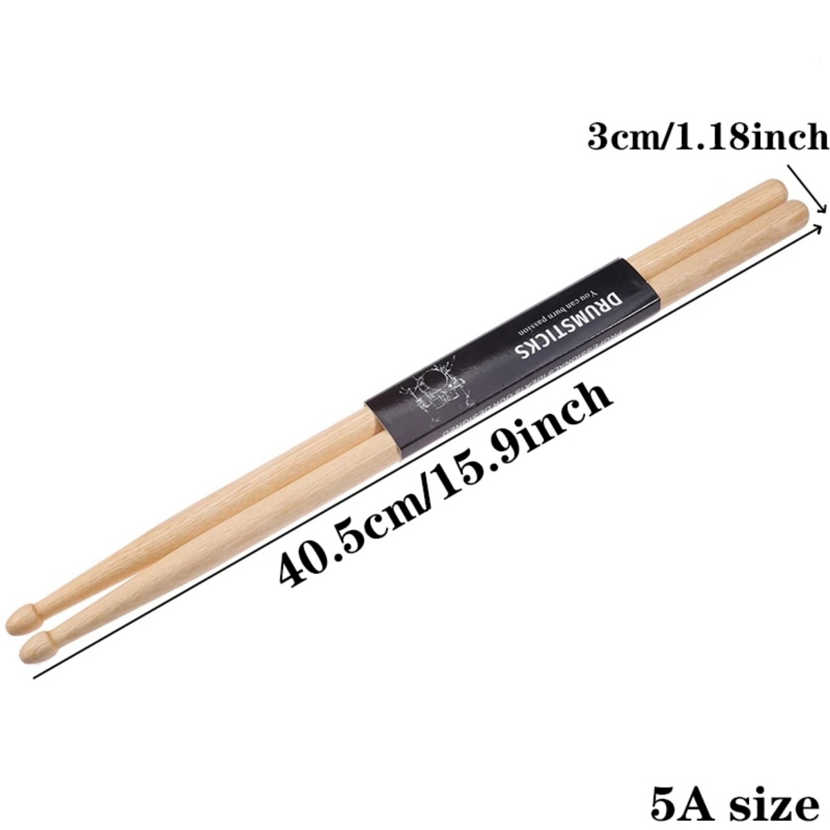 Miwayer 1/2/3/4/5Pcs Maple Dru - Drum Stick 5A review and price