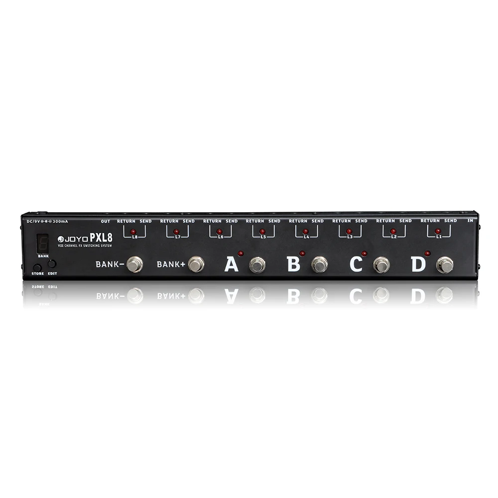 JOYO PXL8 Guitar Pedal Control - Looper Pedal Guitar review and price