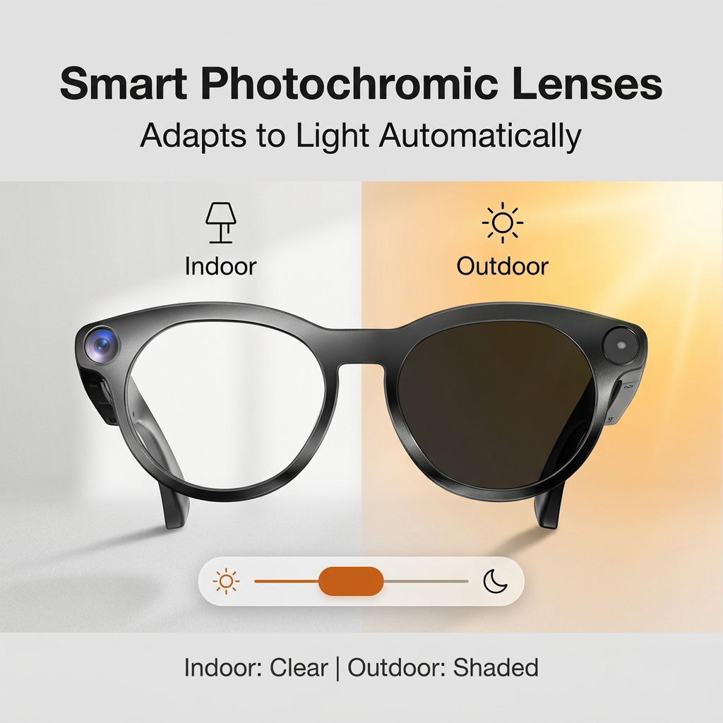 Domars Smart Glasses AI Blueto - Audio With Music Ai review and price