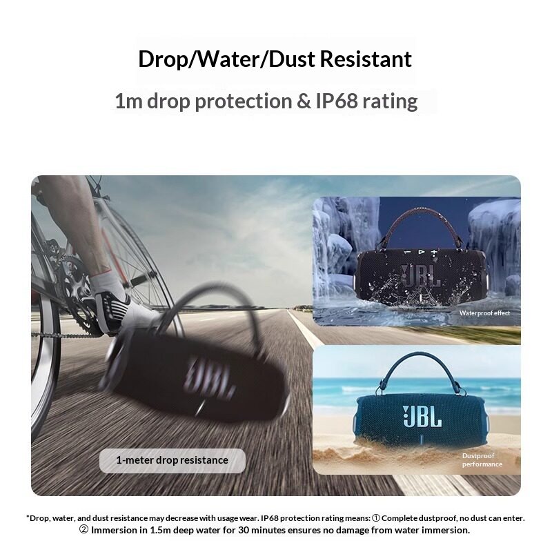 JBL CHARGE6 IP68 Dustproof Wat - Anker Speaker Soundcore Boom 2 review and price