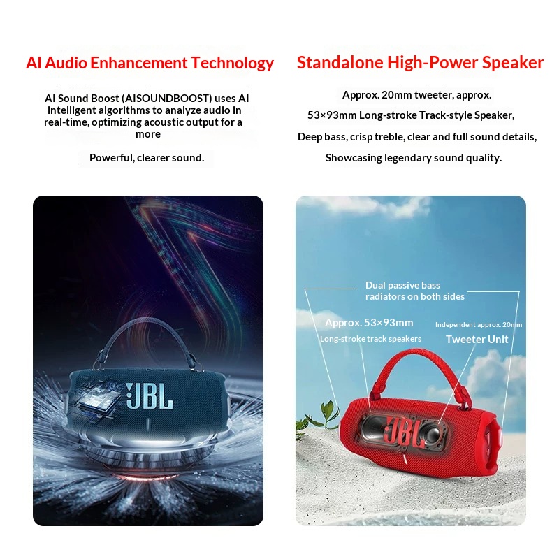 JBL CHARGE6 IP68 Dustproof Wat - Anker Speaker Soundcore Boom 2 review and price