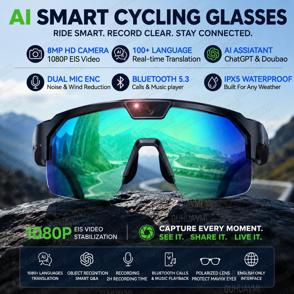 2026 Upgrade Smart Glasses wit - Audio With Music Ai review and price