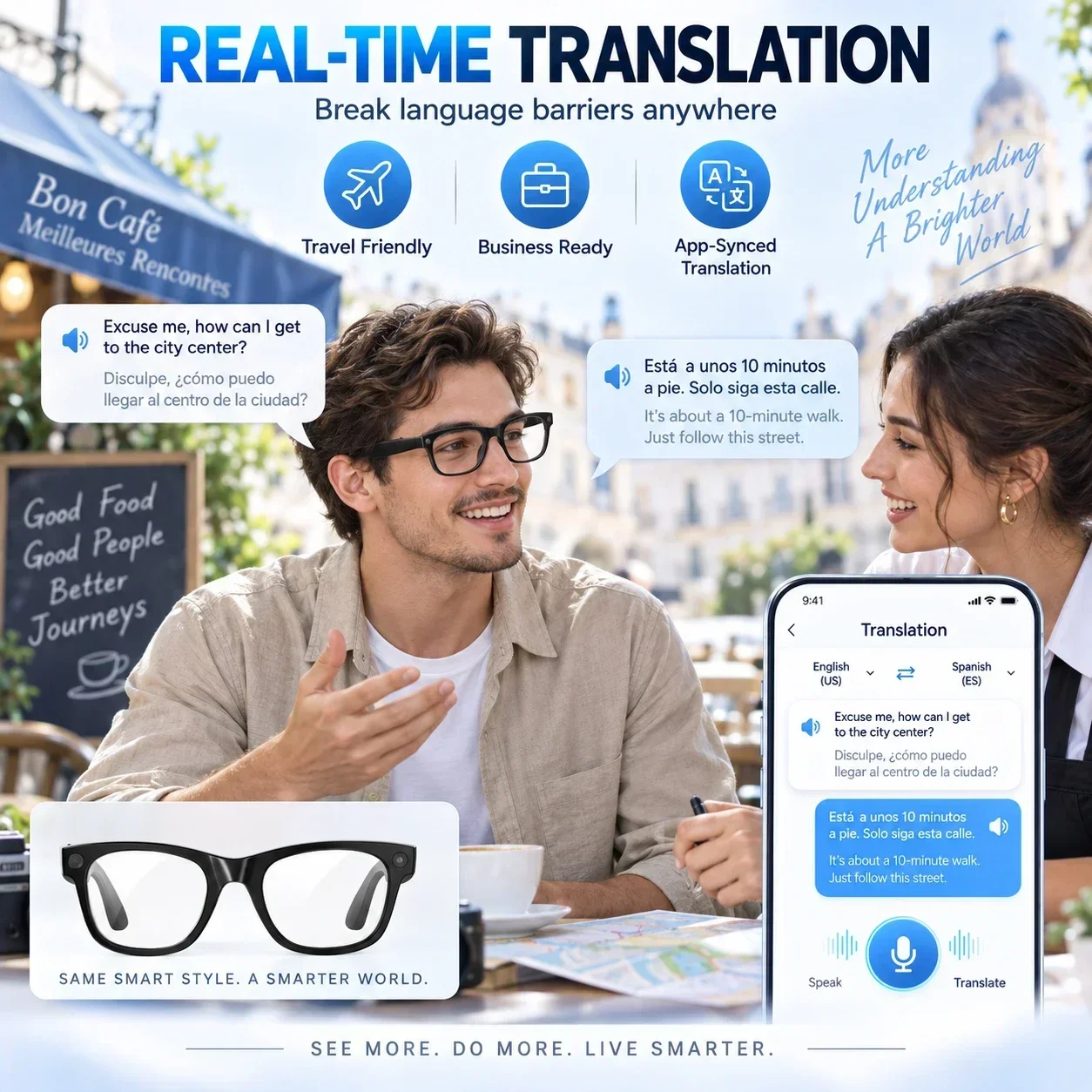 2026 AI Smart Glasses MT5 Mini - Audio With Music Ai review and price