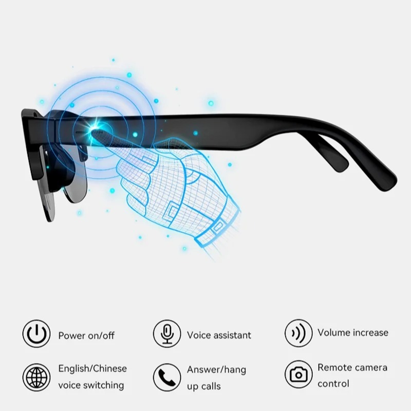 Smart Translation Glasses Real - Audio With Music Ai review and price
