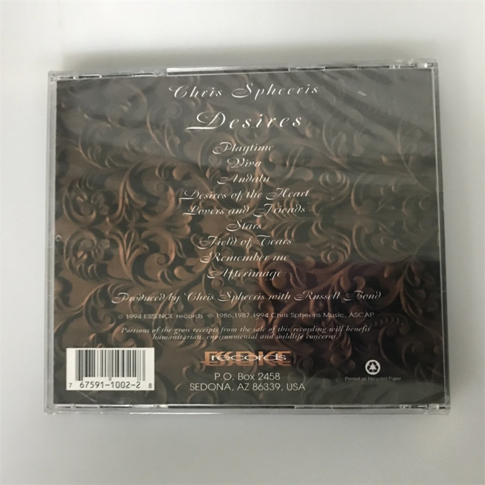 CD 'Desires' Chris Spheeris Mu - Audio With Music review and price
