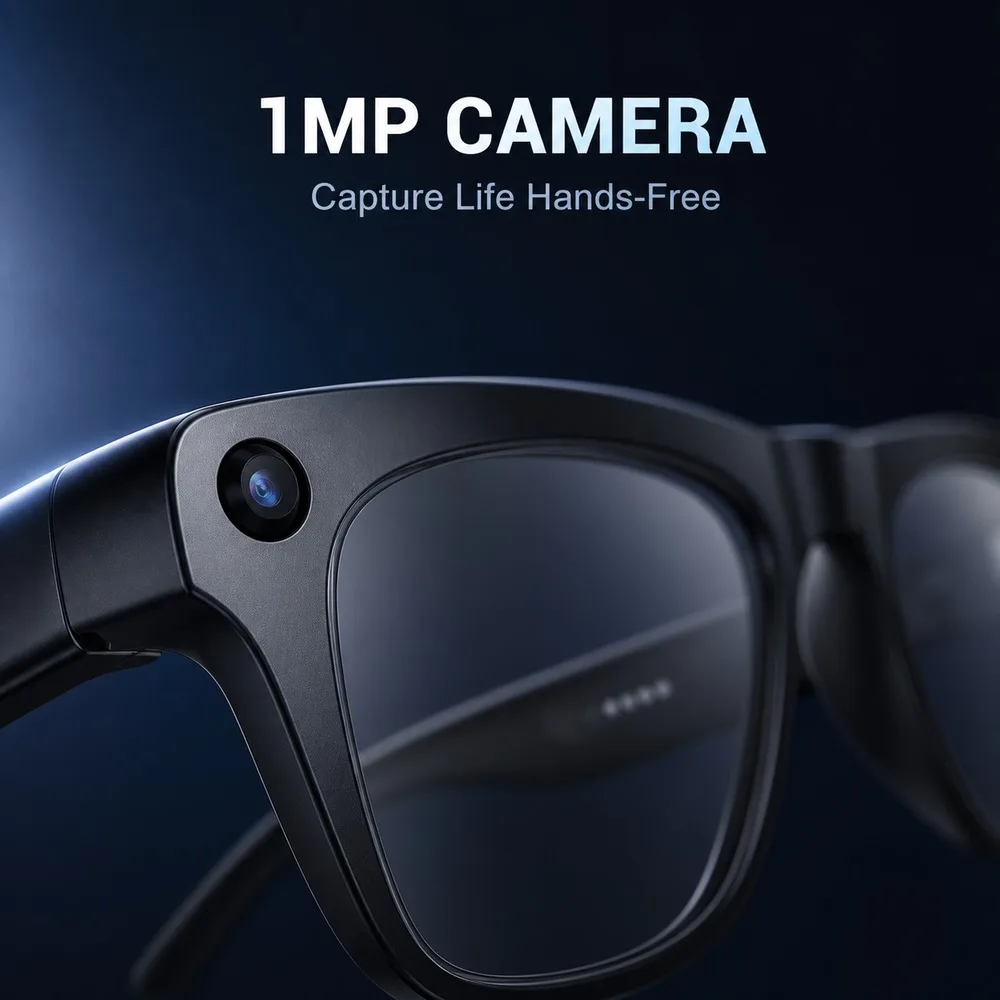Smart Camera Glasses Bluetooth - Audio With Music Ai review and price