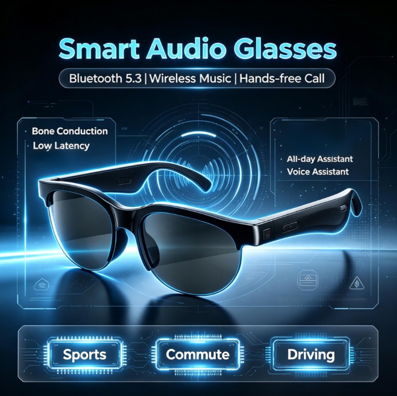 AI Translate Smart Audio Glass - Audio With Music Ai review and price